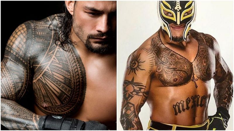 WWE सुपरस्टार्स के टैटू