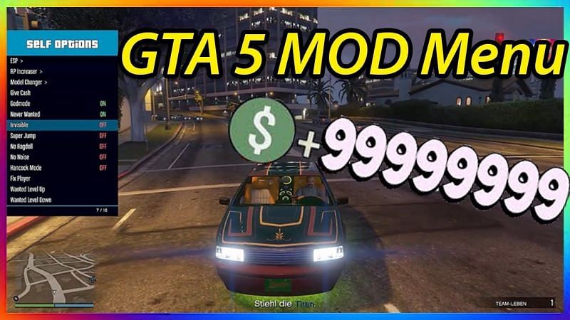 There are a series of GTA mods that help you obtain money in the game
