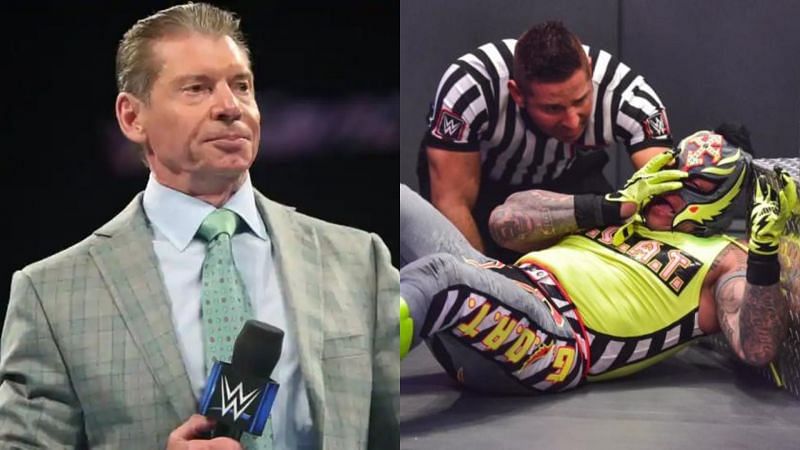 Rey Mysterio S Eye Popping Out Was Reportedly Removed By Vince Mcmahon At Wwe Extreme Rules