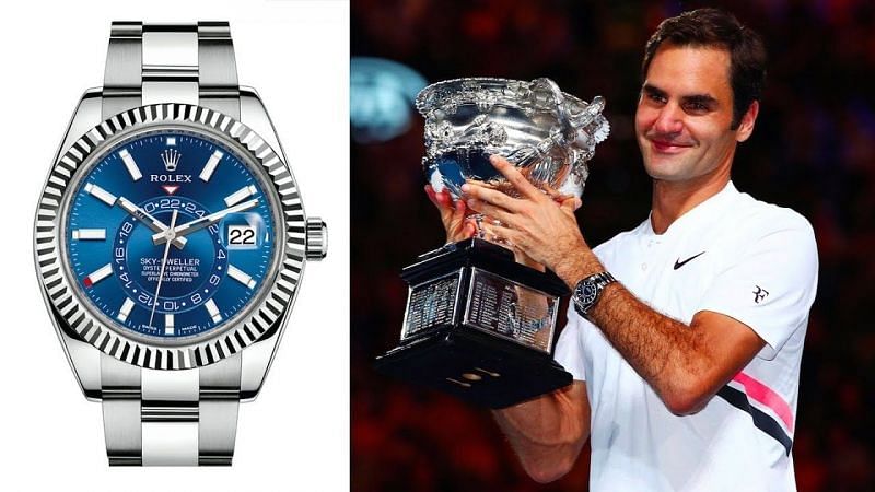 Roger Federer has advertised for Rolex watches since 2011