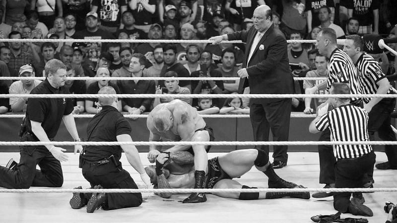 WWE दिग्गज ब्रॉक लैसनर से लड़ना किसी के लिए आसान नहीं है
