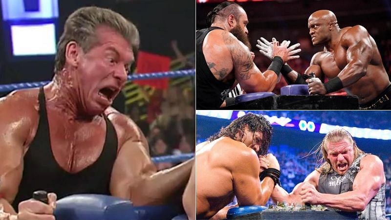 10 WWE Arm Wrestling contests: Who won and who lost?