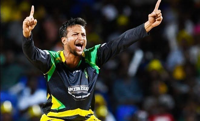 Shakib Al Hasan took 6 for 6 in the first CPL edition