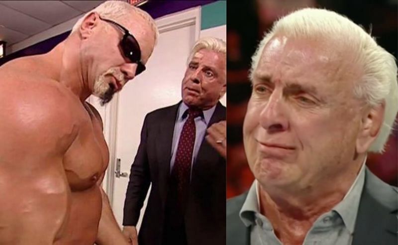 Scott Steiner and Ric Flair in WWE; Ric Flair