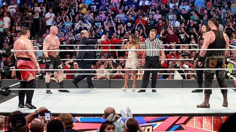 WWE SummerSlam में ब्रॉक लैसनर ने इन सुपरस्टार्स को हराया है