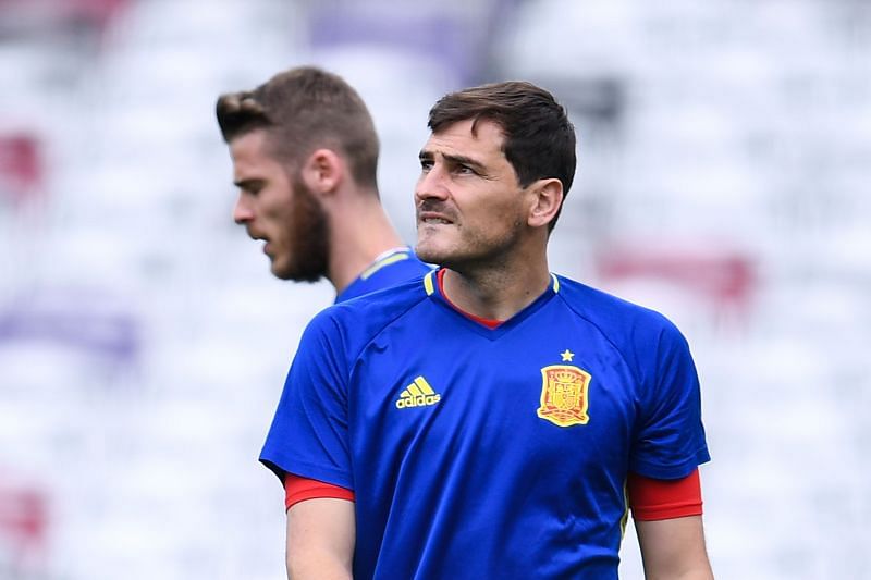 Iker Casillas during his Spain national team days