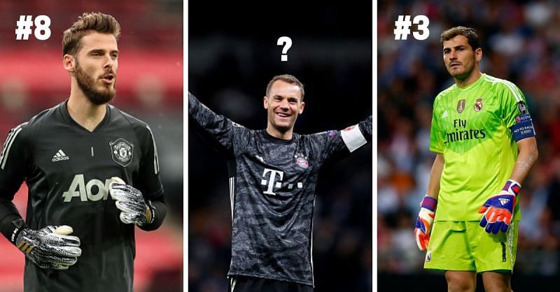 De Gea, Neuer, and Casillas have all been brilliant goalkeepers for both club and country