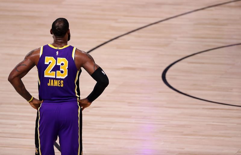 LeBron James is looking to win his first championship with the LA Lakers