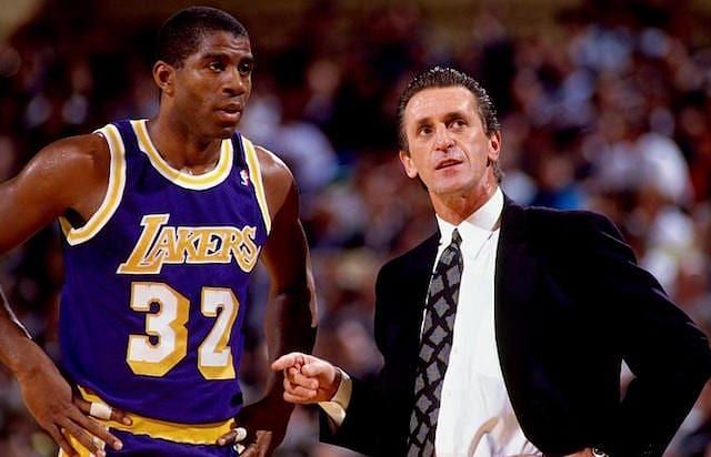 Pat Riley was the coach of the Showtime Lakers