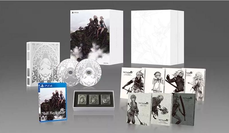 ENGLISH Lunar Tear Collector's Limited PS4 Nier Replicant ver.1.22474487139 