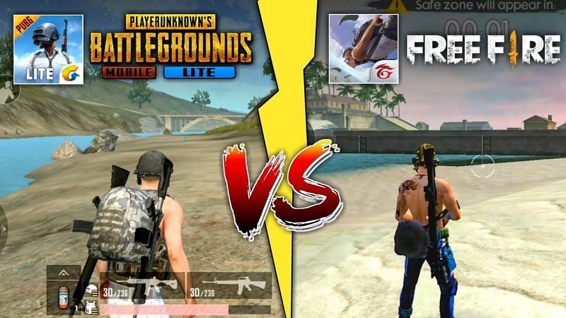 PUBG Mobile Lite vs. Free Fire: Which game has better graphics for 2 GB RAM Android devices? (Image Credits: Techno Gamerz / YouTube)
