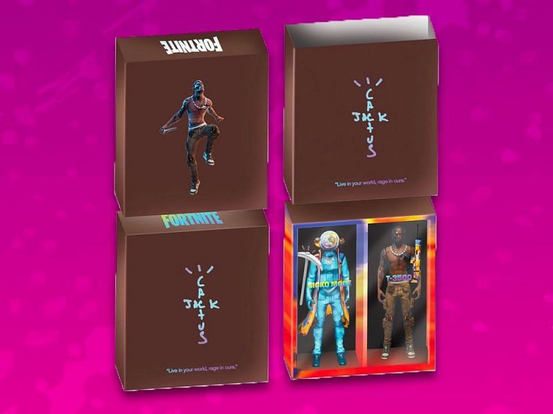 travis scott fortnite action figure