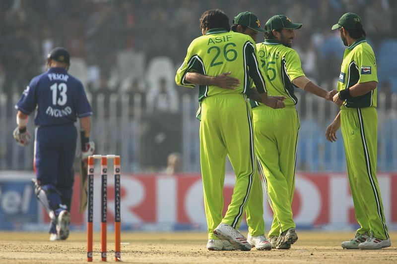Pakistan and England played an ODI match in Rawalpindi back in 2005