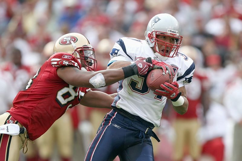 Rodney Harrison with the New England Patriots