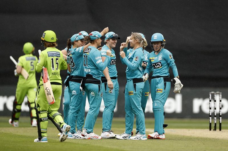 Sydney Thunder take on the Brisbane Heat in the second semi-finals of the WBBL.
