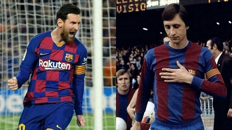 Johan Cruyff was a Barcelona legend both in the capacity as a player and a manager