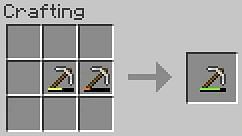 Crafting Table Repair Damaged Weapons