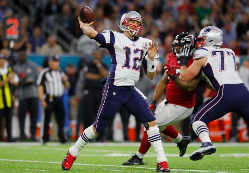 Which NFL teams has Tom Brady never lost to in his career?