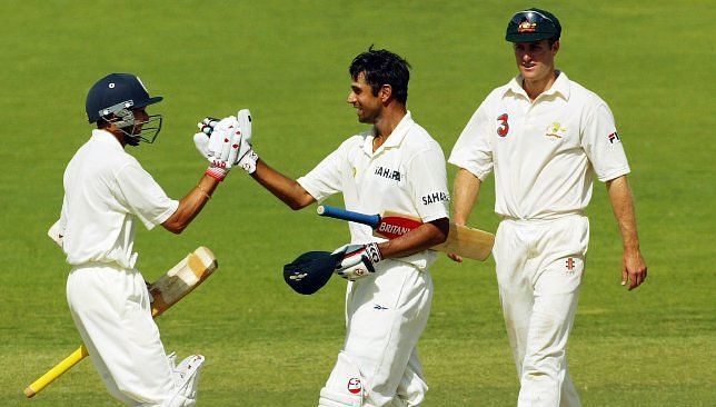 ऑस्ट्रेलिया के खिलाफ टेस्ट जीतने के बाद जश्न मनाते हुए भारतीय खिलाड़ी&nbsp;
