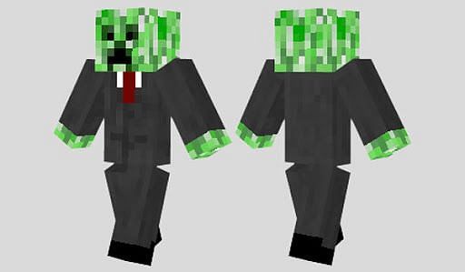 Minecraft Creeper skin is widely used to play the minecraft