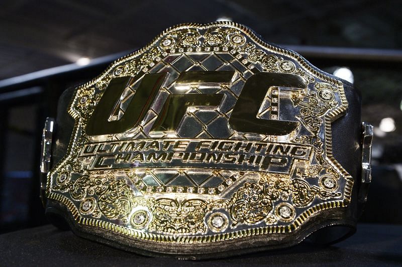 UFC heavyweight championship belt