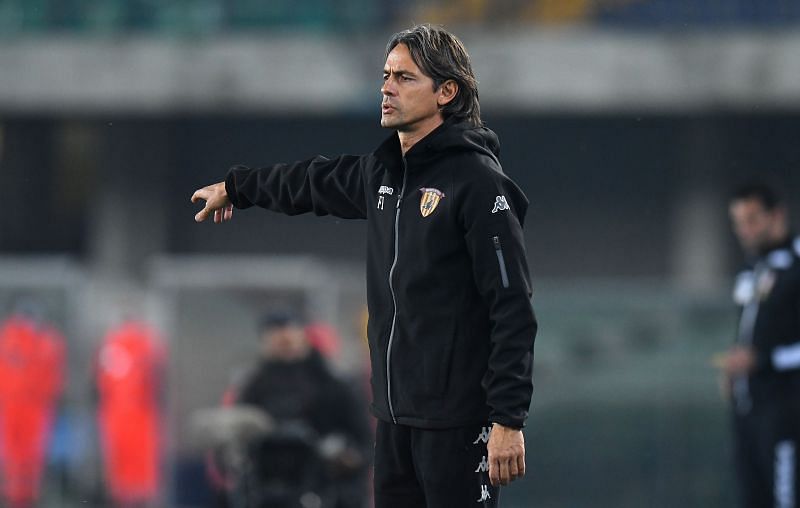 Benevento coach Inzaghi