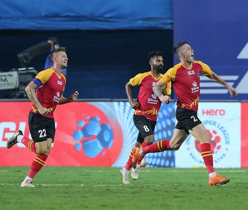 SC East Bengal clinched a last-minute draw against Kerala Blasters FC (Courtesy - ISL)