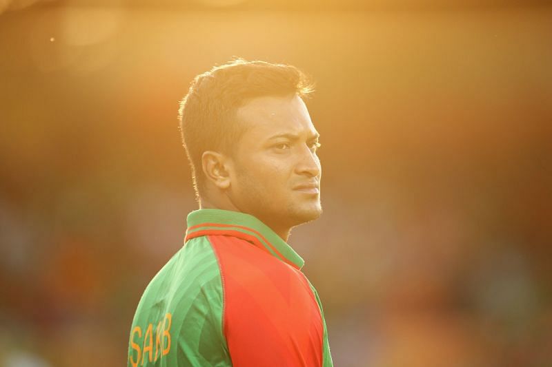 Shakib Al Hasan was banned by the ICC in October 2019