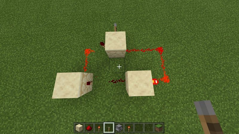 multi redstone torch in Minecraft