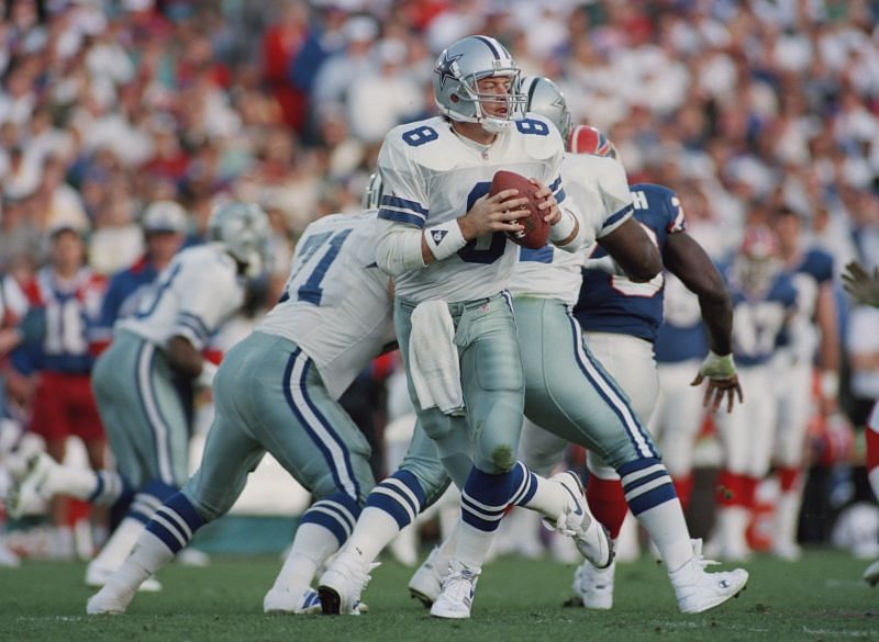 Super Bowl XXVII Dallas Cowboys quarterback Troy Aikman
