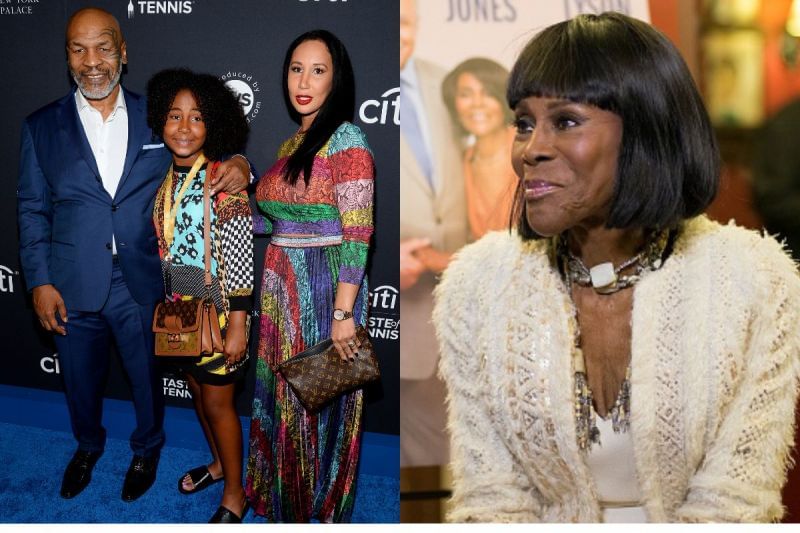 Who are Cicely and Joan Tyson and how are they related to Mike Tyson?