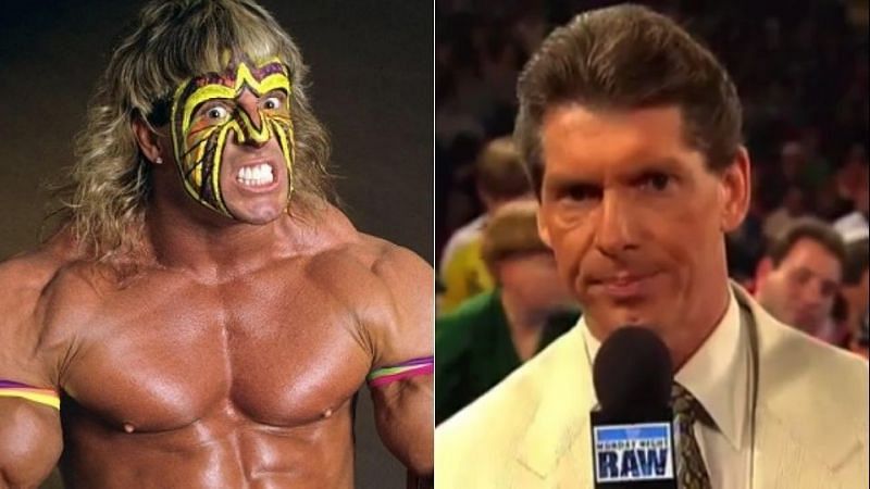 Ultimate Warrior and Vince McMahon
