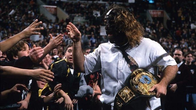 Mick Foley won the WWE Championship as Mankind three times