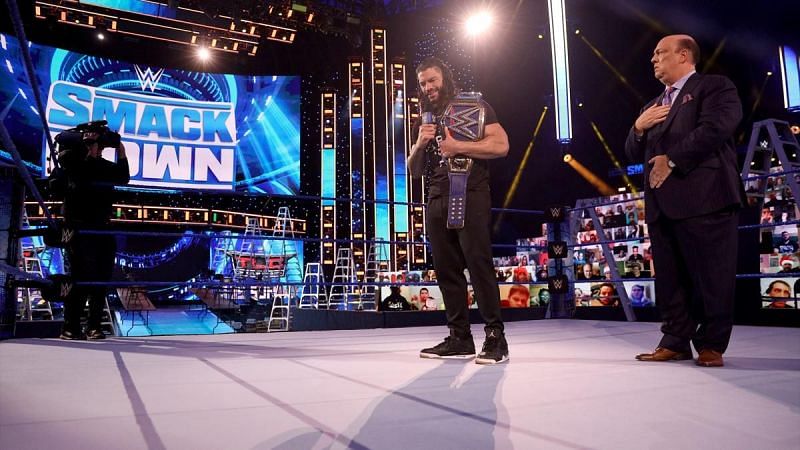 Roman Reigns will look for his next challenger on WWE SmackDown