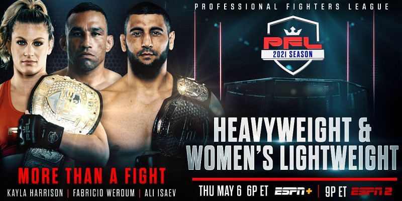 PFL announces its heavyweight and women&#039;s lightweight roster for 2021