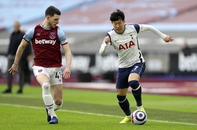 Son Heung-Min (right)
