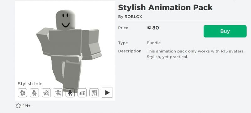 5 most favorited Avatar Animation Bundles on the Roblox Avatar Shop