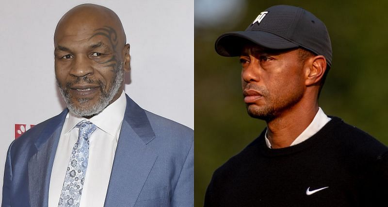 Mike Tyson (Left) and Tiger Woods (Right)