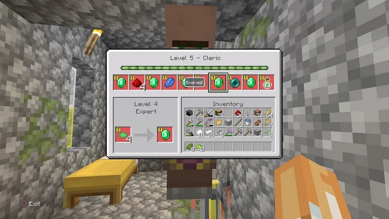Minecraft players can also potentially access scutes through villager trades (Image via u/mustardsuckshard, Reddit)