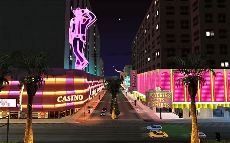 Casinos are one of the main reasons Las Venturas is so unforgettable (Image via GTA Wiki)