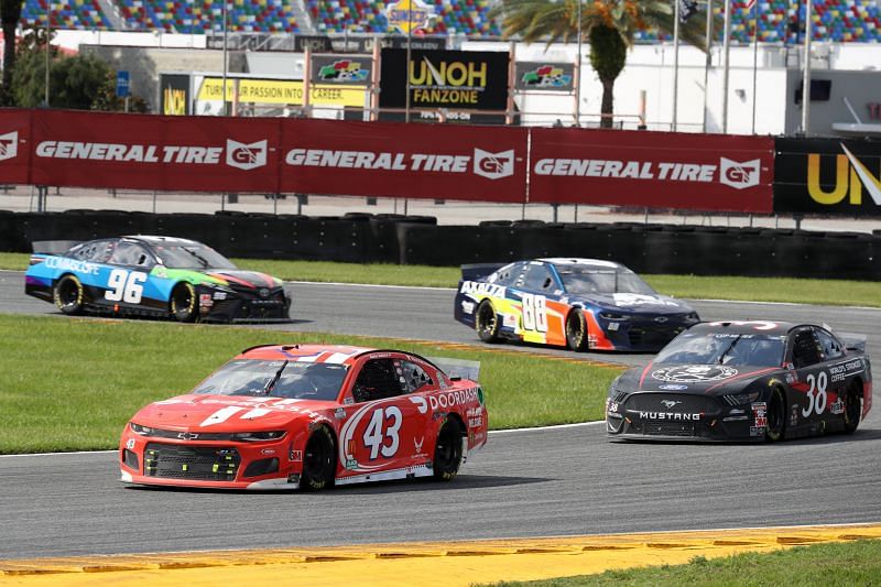The 2020 NASCAR Cup Series race on the Daytona Road Course. Photo/Getty Images