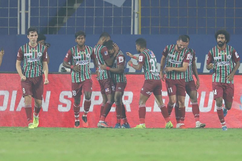 ATK Mohun Bagan failed to seal the top spot with a draw against the Nizams. Courtesy: ISL
