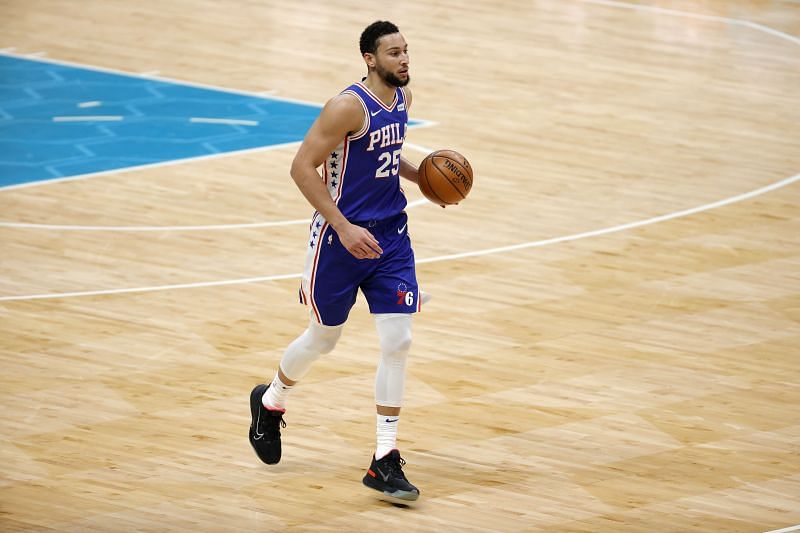 Philadelphia 76ers point guard #25 Ben Simmons could be transitioning away from the point guard position
