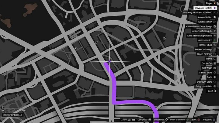 gta 5 modified gauntlets location