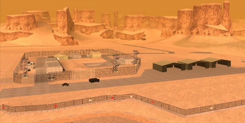 There is a lot of mystery surrounding GTA San Andreas&#039;s Area 69 (Image via Grand Theft Wiki)