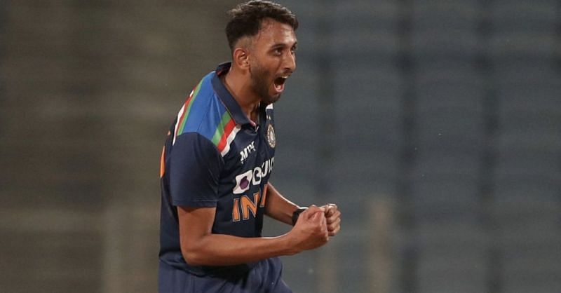 Ind V Eng 2021 Prasidh Krishna Becomes 1st Indian Man To Claim 4 Wickets On Odi Debut 9009