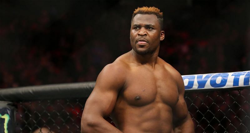 Francis NGannou (in pic) is scheduled to fight Stipe Miocic for the UFC heavyweight title at UFC 260.