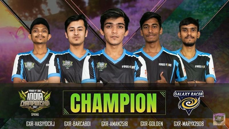 Galaxy Racer Esports crowned Free Fire India Championship Spring