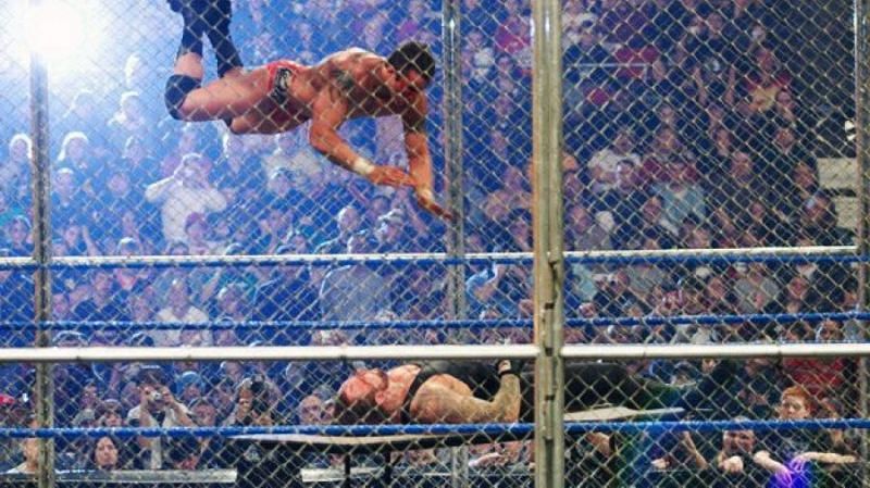 WWE Armageddon 2005 - द अंडरटेकर बनाम रैंडी ऑर्टन (बॉब ऑर्टन के साथ)