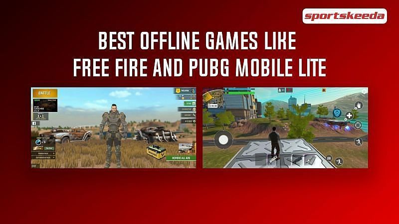 There are many offline games like PUBG Mobile Lite and Free Fire in the market